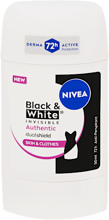 Deo stift Black & White Invisible Authentic NIVEA