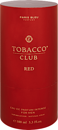 Férfi EdP, Tobacco club, Red PARIS BLEU