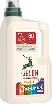 prací gel na barevné prádlo JELEN