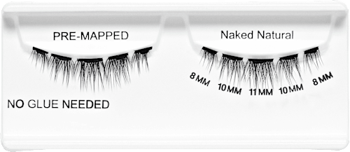 Künstliche Wimpern Press On Pre-Mapped Naked Natural ARDELL