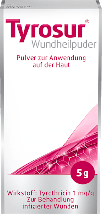 Tyrosur 1mg/g Tyrothricin Wundheilpuder Tyrosur