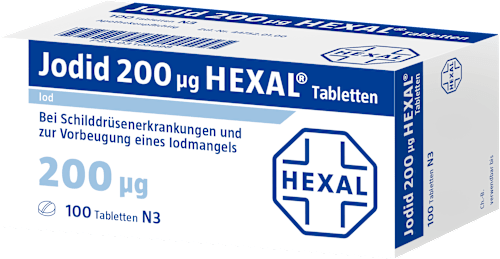 Jodid 200 µg HEXAL Tabletten HEXAL