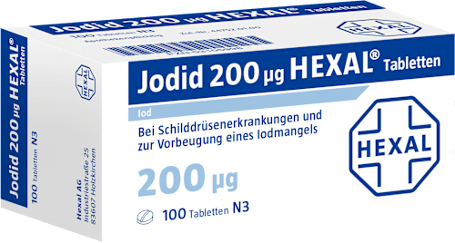 Jodid 200 µg HEXAL Tabletten HEXAL