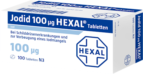 Jodid 100 µg HEXAL Tabletten  HEXAL