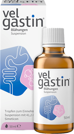 Velgastin Blähungen Suspension 41,2 mg Simeticon/ml Tropfen velgastin