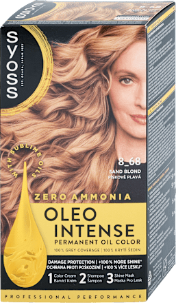 Barva za lase 8_68 Peščeno blond syoss Oleo Intense