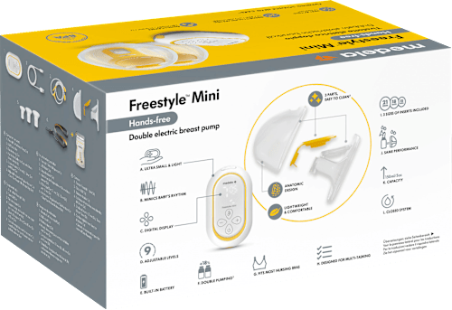 Doppelmilchpumpe Freestyle Mini Hands-free, eletrisch Medela