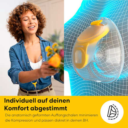 Doppelmilchpumpe Freestyle Mini Hands-free, eletrisch Medela