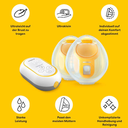 Doppelmilchpumpe Freestyle Mini Hands-free, eletrisch Medela