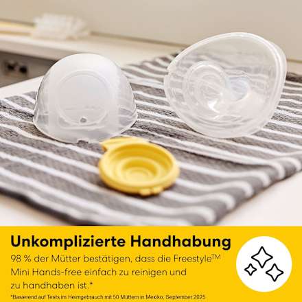 Doppelmilchpumpe Freestyle Mini Hands-free, eletrisch Medela