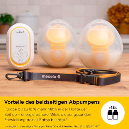 Doppelmilchpumpe Freestyle Mini Hands-free, eletrisch Medela