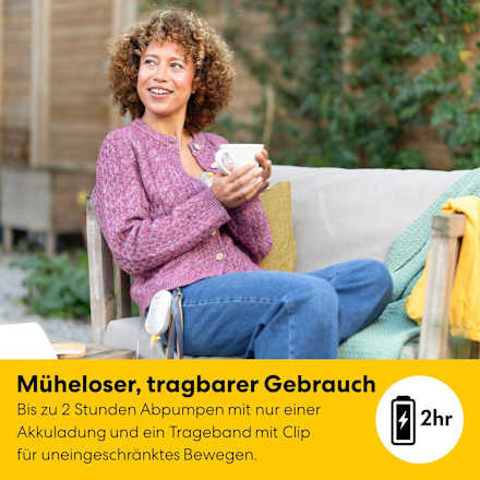 Doppelmilchpumpe Freestyle Mini Hands-free, eletrisch Medela