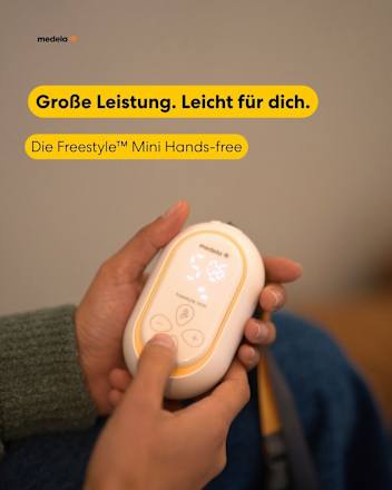 Doppelmilchpumpe Freestyle Mini Hands-free, eletrisch Medela