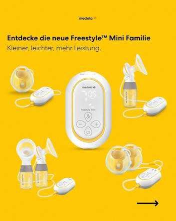 Doppelmilchpumpe Freestyle Mini Hands-free, eletrisch Medela