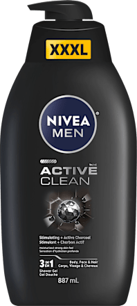 Gel za tuširanje Active Clean 3u1 NIVEA MEN