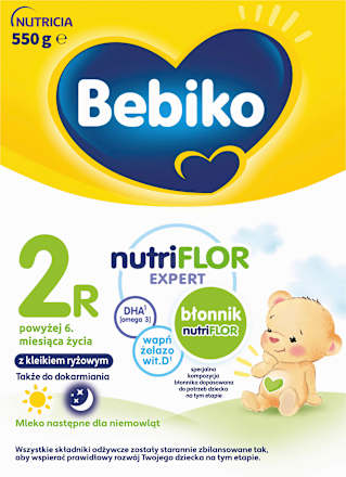 Mleko następne dla niemowląt 2R powyżej 6. miesiąca życia nutriFLOR Expert Bebiko