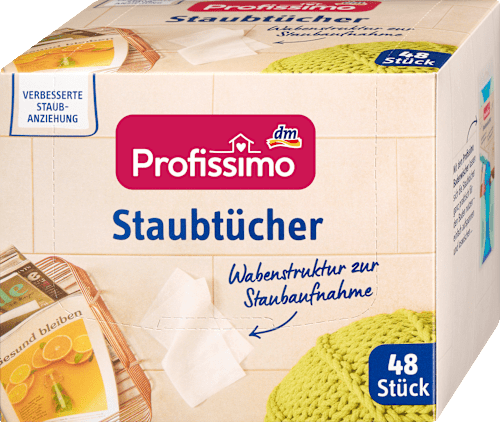 Profissimo Staubtücher, 48 St dauerhaft günstig online kaufen | dm.de