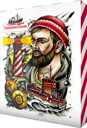 Adventskalender 2026 Menthol-Mix Fisherman's Friend