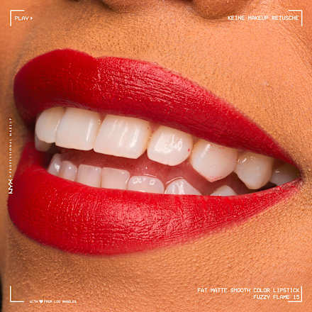 Lippenstift Fat Matte Smooth 15 Fuzzy Flame NYX PROFESSIONAL MAKEUP