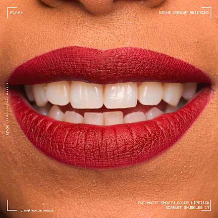 Lippenstift Fat Matte Smooth 17 Scarlet Snuggles NYX PROFESSIONAL MAKEUP