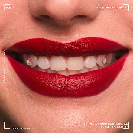 Lippenstift Fat Matte Smooth 17 Scarlet Snuggles NYX PROFESSIONAL MAKEUP