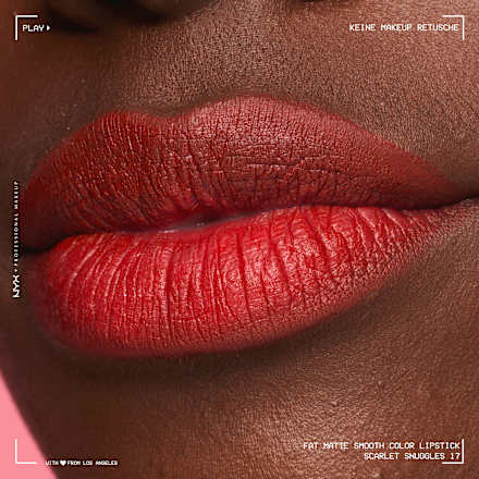 Lippenstift Fat Matte Smooth 17 Scarlet Snuggles NYX PROFESSIONAL MAKEUP