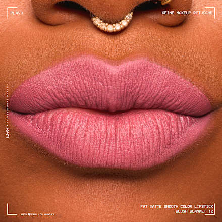 Lippenstift Fat Matte Smooth 12 Blush Blanket NYX PROFESSIONAL MAKEUP