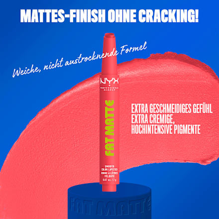 Lippenstift Fat Matte Smooth 11 Pink Puff NYX PROFESSIONAL MAKEUP