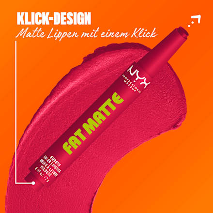 Lippenstift Fat Matte Smooth 14 Hibiscus Hug NYX PROFESSIONAL MAKEUP