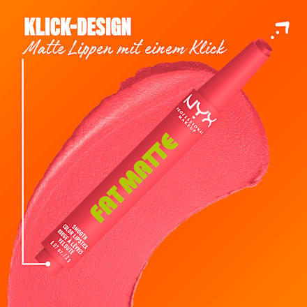 Lippenstift Fat Matte Smooth 11 Pink Puff NYX PROFESSIONAL MAKEUP