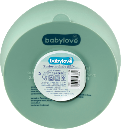 Silikónová miska na učenie jedenia babylove