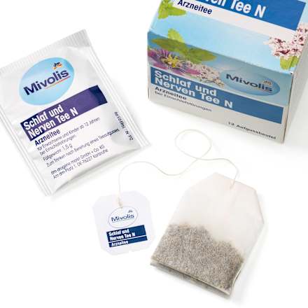 Arzneitee, Schlaf & Nerven Tee N (12 Beutel) Mivolis