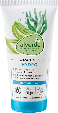 HYDRO gel za umivanje lica - morske alge alverde NATURKOSMETIK