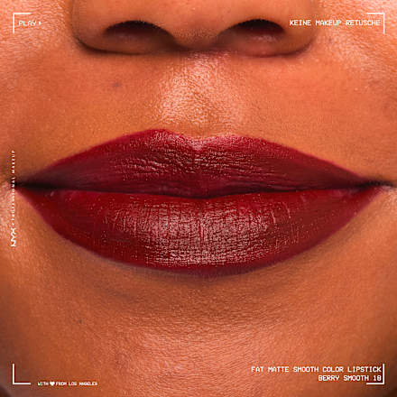 Lippenstift Fat Matte Smooth 18 Berry Smooth NYX PROFESSIONAL MAKEUP