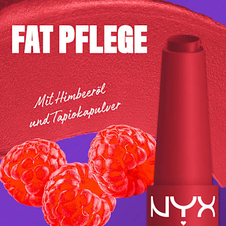 Lippenstift Fat Matte Smooth 16 Plushin' Plum NYX PROFESSIONAL MAKEUP