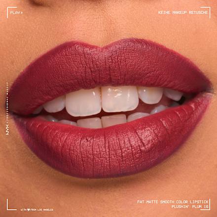 Lippenstift Fat Matte Smooth 16 Plushin' Plum NYX PROFESSIONAL MAKEUP