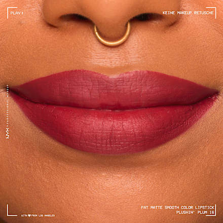 Lippenstift Fat Matte Smooth 16 Plushin' Plum NYX PROFESSIONAL MAKEUP