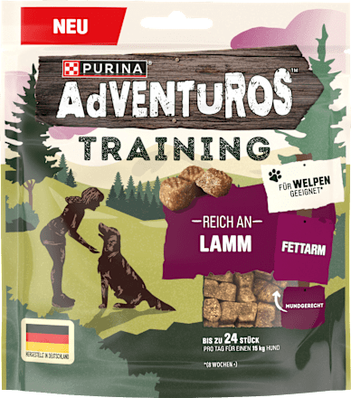 Hundeleckerli mit Lamm, AdVENTuROS Training Purina Adventuros