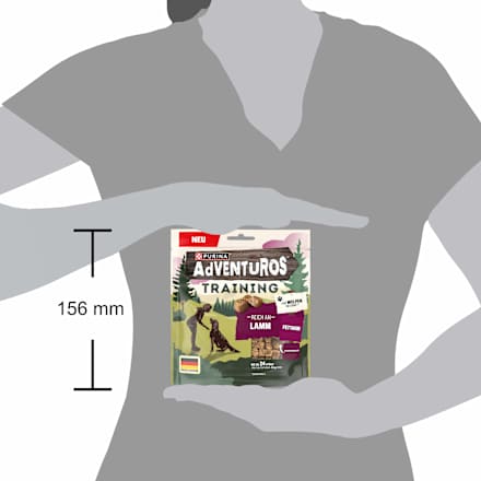 Hundeleckerli mit Lamm, AdVENTuROS Training Purina Adventuros