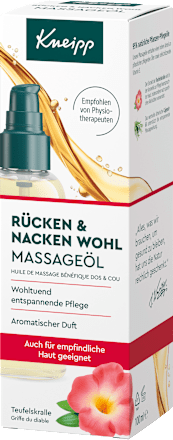 Massageöl Rücken & Nacken Wohl Kneipp