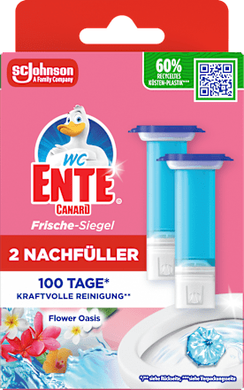 WC-Reiniger Frische-Siegel Flower Oasis Nachfüllpack WC-Ente