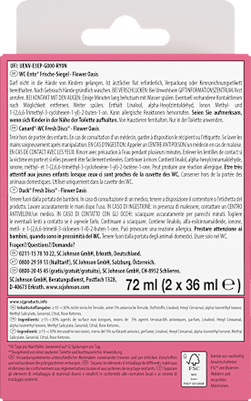 WC-Reiniger Frische-Siegel Flower Oasis Nachfüllpack WC-Ente