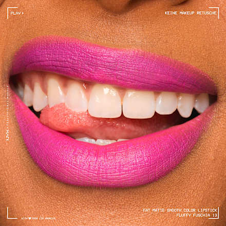 Lippenstift Fat Matte Smooth 13 Fluffy Fuchsia NYX PROFESSIONAL MAKEUP
