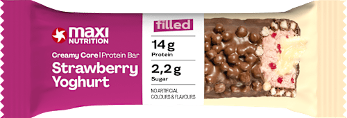 Proteinriegel Creamy Core Strawberry Yoghurt maxi NUTRITION