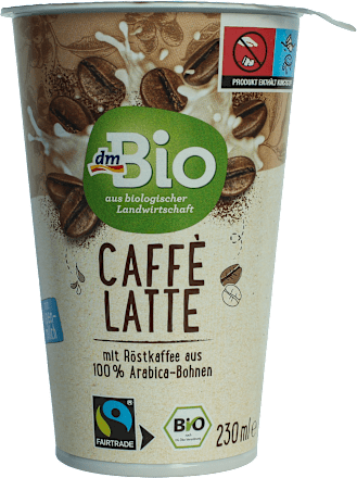 bio nápoj Caﬀé Latte dmBio