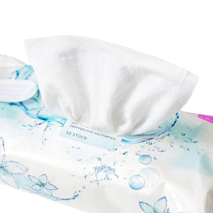 Feuchte Pflegetücher ebelin