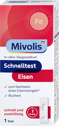 Schnelltest Eisen, 1 Anwendung Mivolis