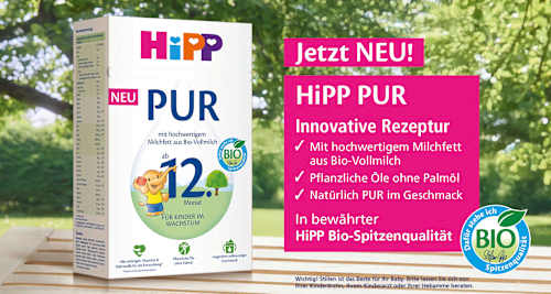 Kindermilch Pur ab dem 12. Monat HiPP