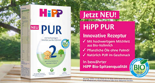 Folgemilch 2 Pur nach dem 6. Monat HiPP