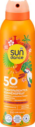Transparentni sprej za zaštitu od sunca, SPF 50 SUNDANCE
